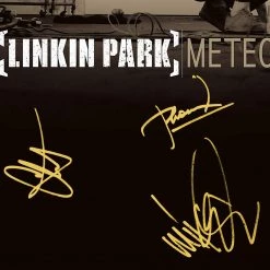 RARE-T Linkin Park Meteora Gold LP Limited Signature Edition Studio Licensed Custom Frame Limited Edition Frames