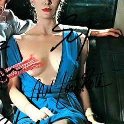 RARE-T Scorpions - Lovedrive Gold LP Limited Signature Edition Studio Licensed Custom Frame