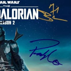 RARE-T Mandalorian Season 2 Soundtrack Gold LP Limited Signature Edition Studio Licensed Custom Frame Limited Edition Frames