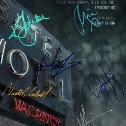 RARE-T Bates Motel Script Limited Signature Edition Studio Licensed Custom Frame