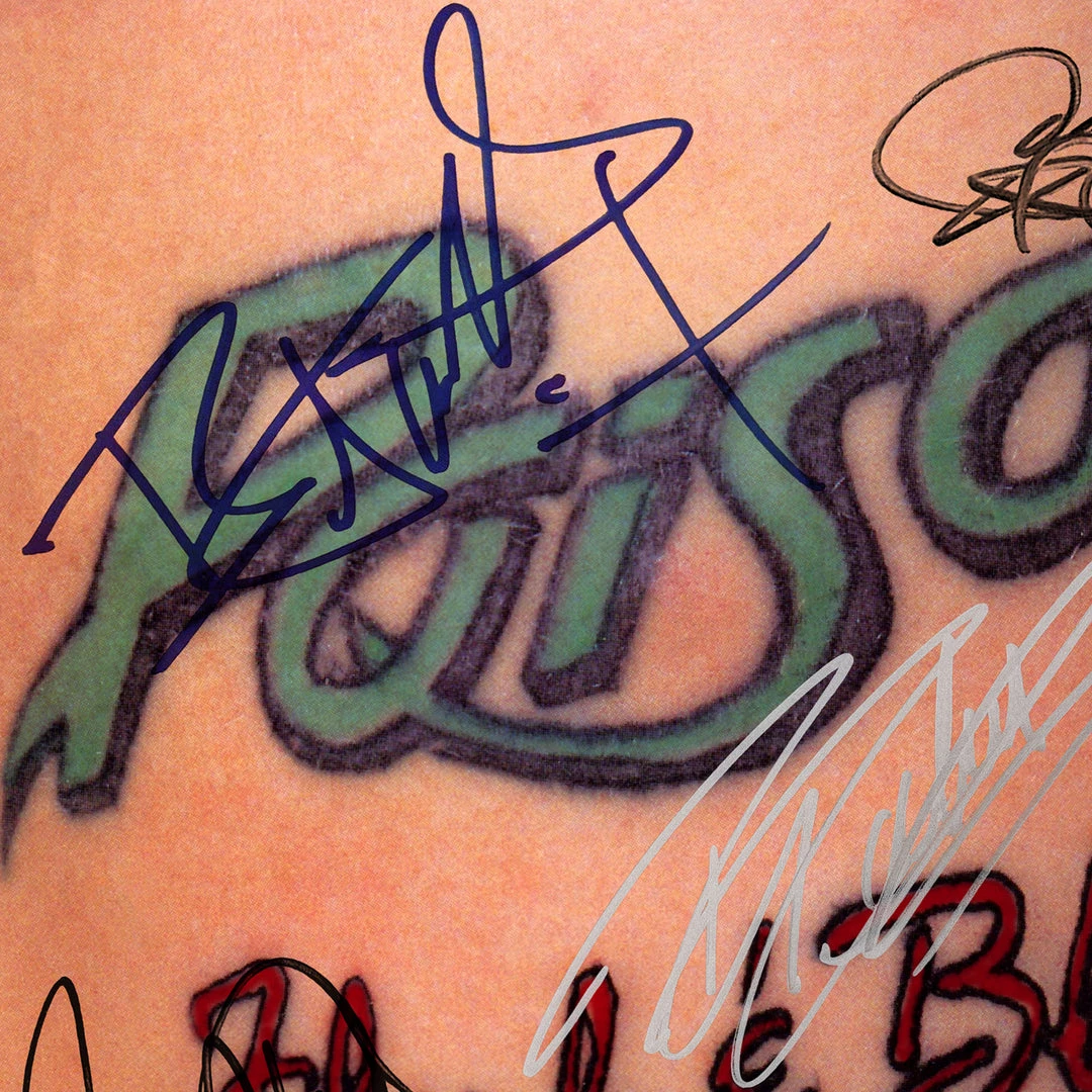 RARE-T Poison Flesh & Blood Gold LP Limited Signature Edition Studio Licensed Custom Frame 2 RARE-T Poison Flesh & Blood Gold LP Limited Signature Edition Studio Licensed Custom Frame