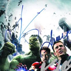 RARE-T Avengers Magazine Photo Limited Signature Edition Studio Licensed Custom Frame
