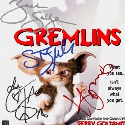 RARE-T Limited Edition Frames Gremlins - Soundtrack Platinum LP Limited Signature Edition Studio Licensed Custom Frame