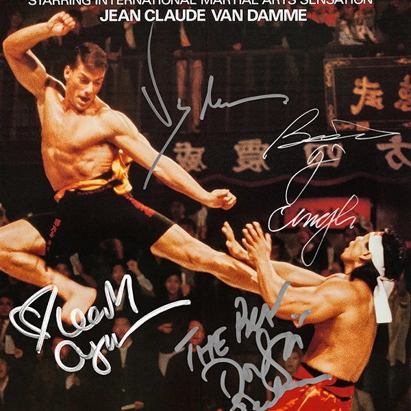 RARE-T Bloodsport Mini Poster Limited Signature Edition Studio Licensed Custom Frame 5 RARE-T Bloodsport Mini Poster Limited Signature Edition Studio Licensed Custom Frame