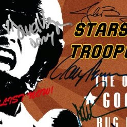 RARE-T Starship Troopers Script Limited Signature Edition Studio Licensed Custom Frame Limited Edition Frames