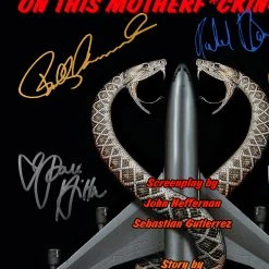 RARE-T Snakes On A Plane Transcript Limited Signature Edition Studio Licensed Custom Frame Limited Edition Frames 19 RARE-T Snakes On A Plane Transcript Limited Signature Edition Studio Licensed Custom Frame Limited Edition Frames