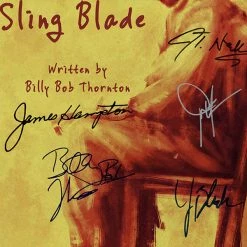 RARE-T Limited Edition Frames Sling Blade Script Limited Signature Edition Studio Licensed Custom Frame