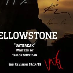 RARE-T Yellowstone Script Limited Signature Edition Studio Licensed Custom Frame Limited Edition Frames 17 RARE-T Yellowstone Script Limited Signature Edition Studio Licensed Custom Frame Limited Edition Frames