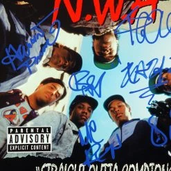 RARE-T N.W.A. Straight Outta Compton LP Cover Limited Signature Edition Studio Licensed Custom Frame Limited Edition Frames