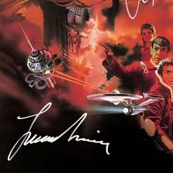 RARE-T Limited Edition Frames Star Trek II: The Wrath Of Khan Photo & VHS Limited Signature Edition Studio Licensed Custom Frame