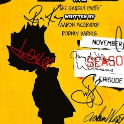 RARE-T Limited Edition Frames Boondocks Transcript Limited Signature Edition Studio Licensed Custom Frame