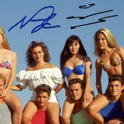 RARE-T Beverly Hills 90210 Cast Limited Signature Edition Studio Licensed Custom Frame