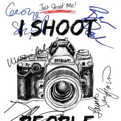 RARE-T Just Shoot Me! Transcript Limited Signature Edition Studio Licensed Custom Frame