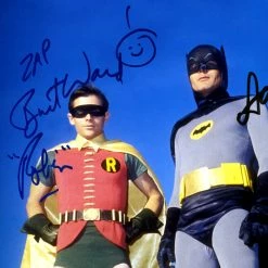 RARE-T Batman & Robin Photo Limited Signature Edition Studio Licensed Custom Frame
