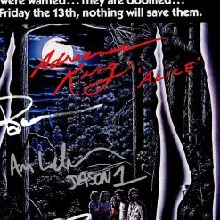 RARE-T Friday The 13th Photo & VHS Limited Signature Edition Studio Licensed Custom Frame NEW