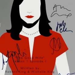 RARE-T Limited Edition Frames The Good Wife Script Limited Signature Edition Studio Licensed Custom Frame