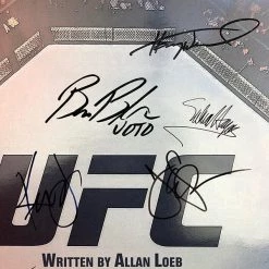 RARE-T Sports Memorabilia Here Comes The Boom Transcript Limited Signature Edition Studio Licensed Custom Frame