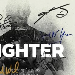 RARE-T The Fighter Script Limited Signature Edition Studio Licensed Custom Frame
