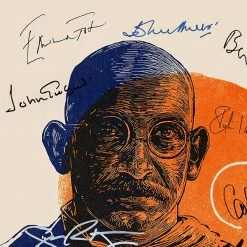 RARE-T Limited Edition Frames Gandhi 1982 Script Limited Signature Edition Studio Licensed Custom Frame 16 RARE-T Limited Edition Frames Gandhi 1982 Script Limited Signature Edition Studio Licensed Custom Frame