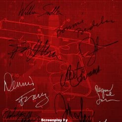 RARE-T Die Hard 2 Script Limited Signature Edition Studio Licensed Custom Frame