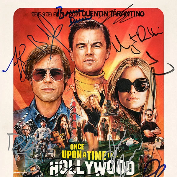 RARE-T Limited Edition Frames Once Upon A Time In Hollywood Mini Poster Limited Signature Edition Studio Licensed Custom Frame 4 RARE-T Limited Edition Frames Once Upon A Time In Hollywood Mini Poster Limited Signature Edition Studio Licensed Custom Frame