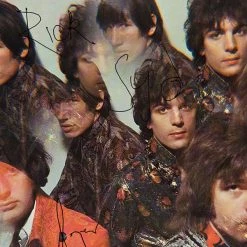 Rare-T Pink Floyd - Piper At The Gates Of Dawn Gold LP Limited Signature Edition Studio Licensed Custom Frame