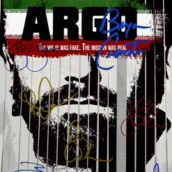 RARE-T Argo Script Limited Signature Edition Studio Licensed Custom Frame Limited Edition Frames
