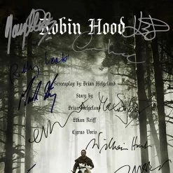 RARE-T Limited Edition Frames Robin Hood 2010 Transcript Limited Signature Edition Studio Licensed Custom Frame