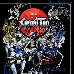 RARE-T This Is Spinal Tap Script Limited Signature Edition Studio Licensed Custom Frame Limited Edition Frames