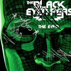 RARE-T Black Eyed Peas - The E.N.D. Platinum LP Limited Signature Edition Studio Licensed Custom Frame