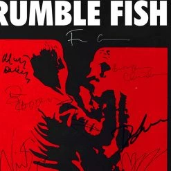 RARE-T Rumble Fish Transcript Limited Signature Edition Studio Licensed Custom Frame