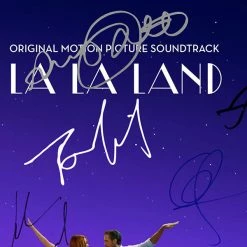 RARE-T La La Land - Original Motion Picture Soundtrack Platinum LP Limited Signature Edition Studio Licensed Custom Frame