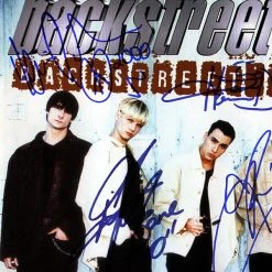 RARE-T Backstreet Boys - Backstreet Back LP Cover Limited Signature Edition Studio Licensed Custom Frame Limited Edition Frames