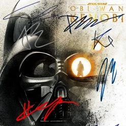 RARE-T Obi-Wan Kenobi Transcript Limited Signature Edition Studio Licensed Custom Frame NEW