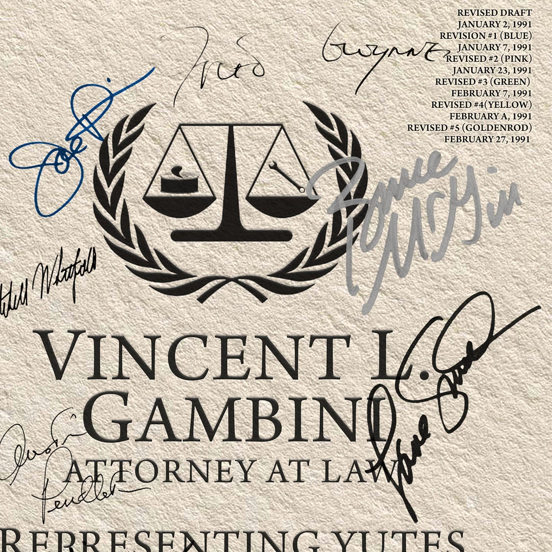 RARE-T Limited Edition Frames My Cousin Vinny Script Limited Signature Edition Studio Licensed Custom Frame 5 RARE-T Limited Edition Frames My Cousin Vinny Script Limited Signature Edition Studio Licensed Custom Frame