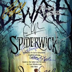 RARE-T Spiderwick Chronicles Transcript Limited Signature Edition Studio Licensed Custom Frame Limited Edition Frames