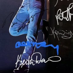 RARE-T Road House - Original Motion Picture Soundtrack Gold LP Limited Signature Edition Studio Licensed Custom Frame