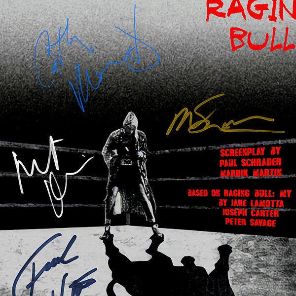 RARE-T Limited Edition Frames Raging Bull Script Limited Signature Edition Studio Licensed Custom Frame 5 RARE-T Limited Edition Frames Raging Bull Script Limited Signature Edition Studio Licensed Custom Frame