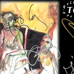 RARE-T Tool - Prison Sex Gold LP Limited Signature Edition Studio Licensed Custom Frame Limited Edition Frames