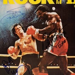 RARE-T Rocky II Mini Poster Limited Signature Edition Studio Licensed Custom Frame Limited Edition Frames