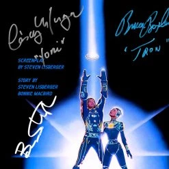 RARE-T Tron (1982) Script Limited Signature Edition Studio Licensed Custom Frame