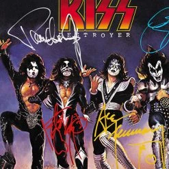 RARE-T Kiss - Destroyer Platinum LP Limited Signature Edition Studio Licensed Custom Frame Limited Edition Frames 14 RARE-T Kiss - Destroyer Platinum LP Limited Signature Edition Studio Licensed Custom Frame Limited Edition Frames