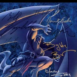 RARE-T Gargoyles Animted Series Transcript Limited Signature Edition Studio Licensed Custom Frame Limited Edition Frames