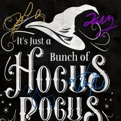 RARE-T Hocus Pocus Script Limited Signature Edition Studio Licensed Custom Frame Limited Edition Frames