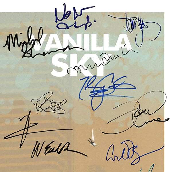 RARE-T Limited Edition Frames Vanilla Sky Script Limited Signature Edition Studio Licensed Custom Frame 5 RARE-T Limited Edition Frames Vanilla Sky Script Limited Signature Edition Studio Licensed Custom Frame