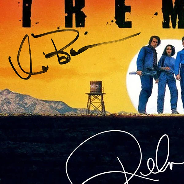 RARE-T Tremors Photo & VHS Limited Signature Edition Studio Licensed Custom Frame NEW 4 RARE-T Tremors Photo & VHS Limited Signature Edition Studio Licensed Custom Frame NEW