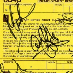 RARE-T UB40 - Signing Off LP Cover Limited Signature Edition Studio Licensed Custom Frame Limited Edition Frames