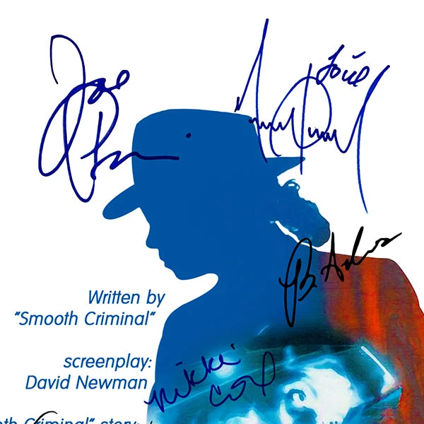 RARE-T Michael Jackson Moonwalker Script Limited Signature Edition Studio Licensed Custom Frame 4 RARE-T Michael Jackson Moonwalker Script Limited Signature Edition Studio Licensed Custom Frame