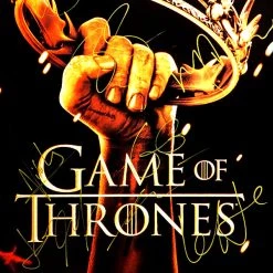 RARE-T Limited Edition Frames Game Of Thrones Crown Limited Signature Edition Studio Licensed Mini Poster Custom Frame
