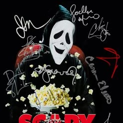 RARE-T Limited Edition Frames Scary Movie Script Limited Signature Edition Studio Licensed Custom Frame